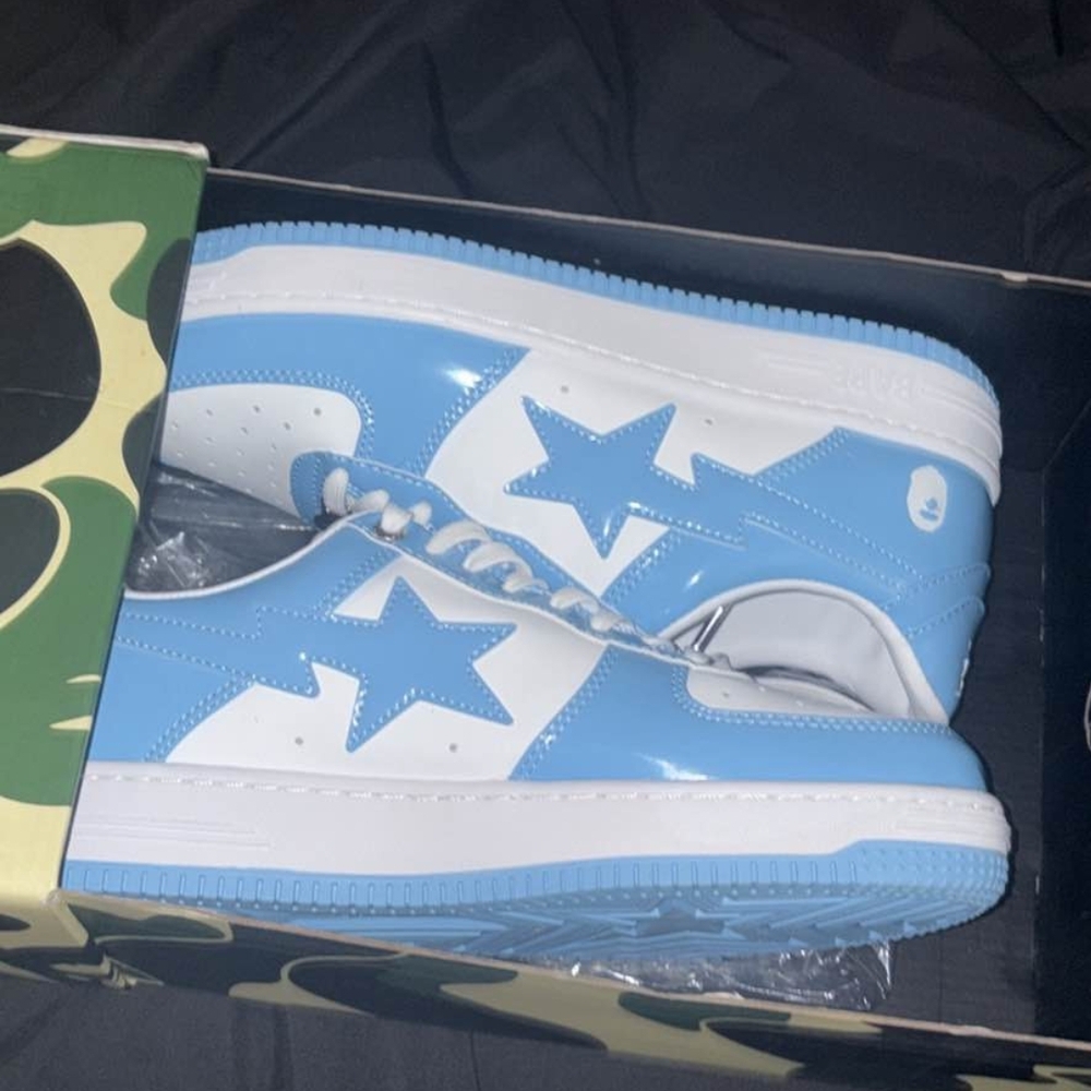 BATHING APE Bape STA OS #3 M2 'Baby Blue' Mens Size 9.5 Brand New